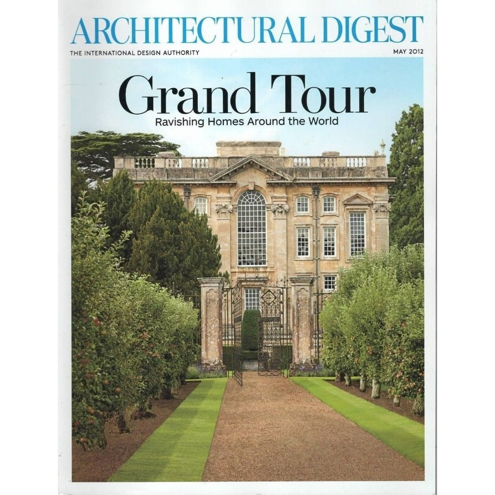 AD Architectural Digest May 2012 Grand Tour of Ravishing Homes